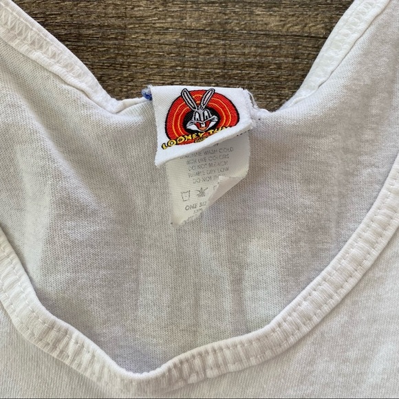 Vintage Retro Looney Tune T-Shirt Tweety Bird Tweety's Surf Shop . OSFA - Picture 3 of 11